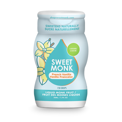 SweetMonk 50ml - French Vanilla Liquid Monk Fruit